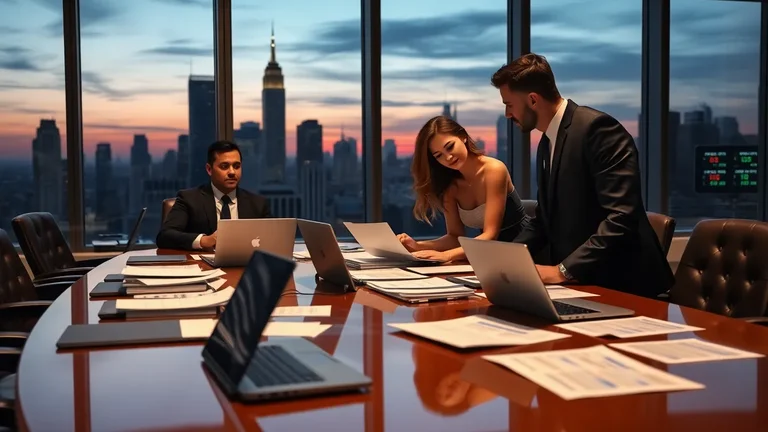 Stolen Kisses Ignite Billionaire Boardroom Wars