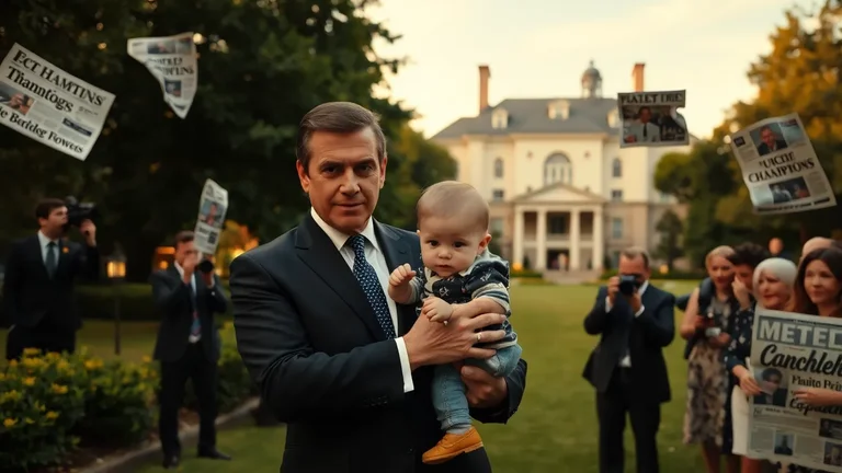 CEO Voss's Secret Toddler Shocks the World