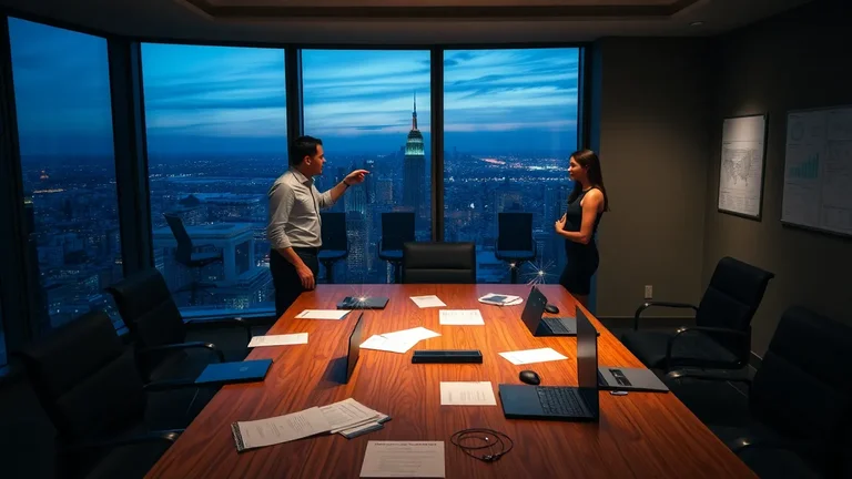 Rival CEOs' Steamy Boardroom Power Clash